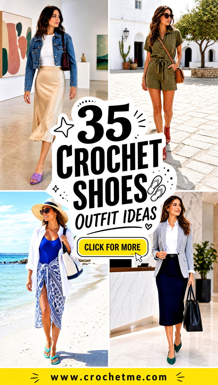 35 crochet shoes outfit ideas - 35 crochet shoes outfit ideas