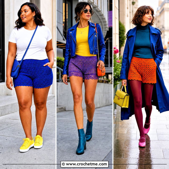 35 Crochet Shorts Outfit Ideas for Effortless Breezy Beach Style