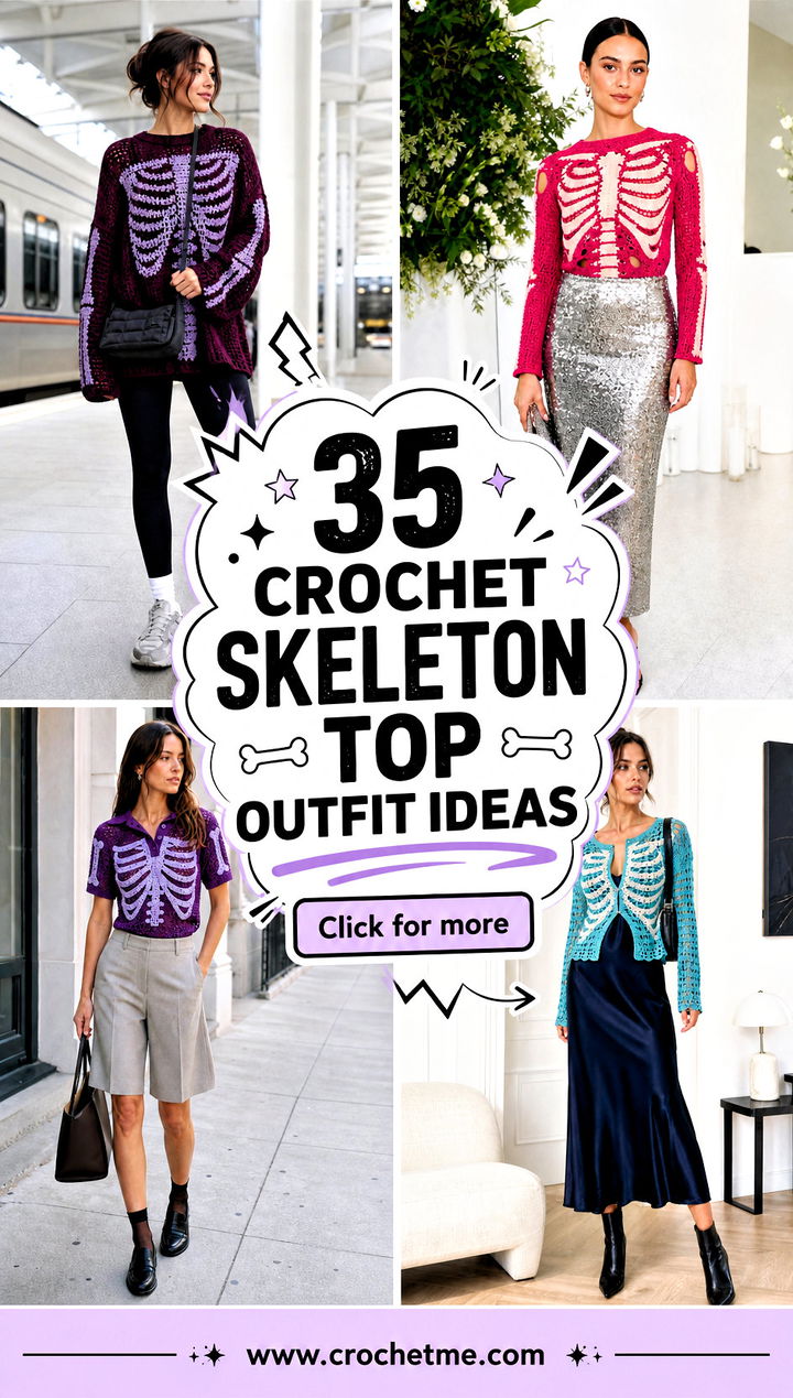 35 crochet skeleton top outfit ideas - 35 crochet skeleton top outfit ideas