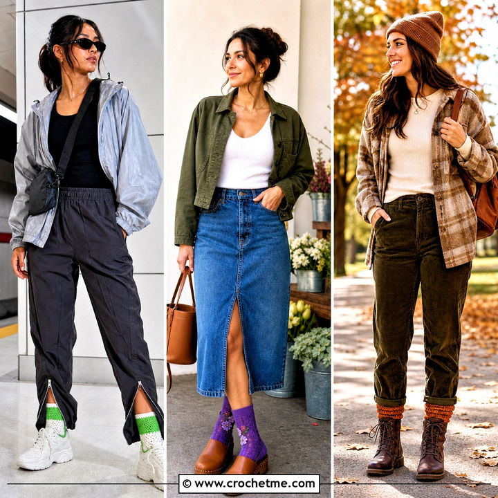 35 Crochet Sock Outfit Ideas for Cozy Everyday Looks to Try