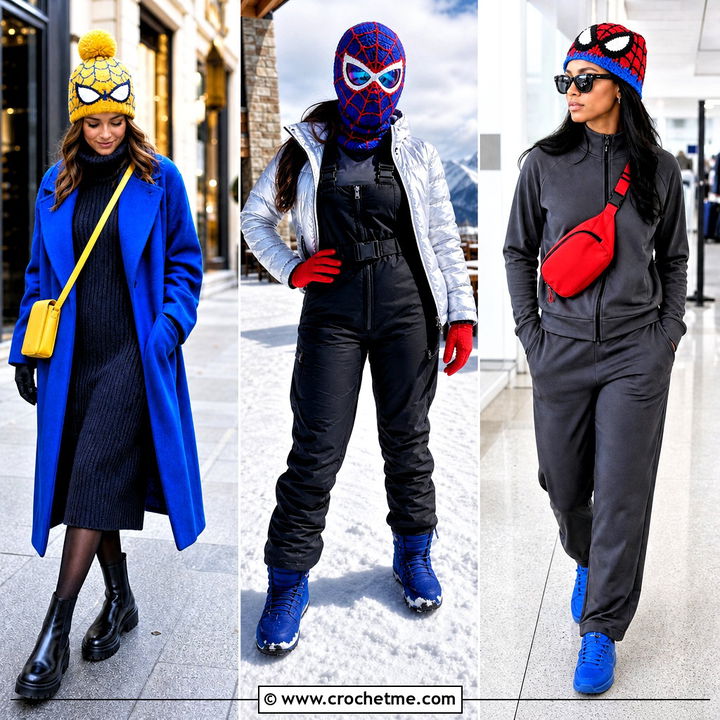 35 Crochet Spiderman Hat Outfit Ideas for Comic-Inspired Style