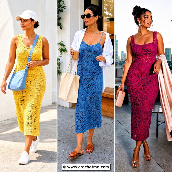 35 Crochet Summer Dress Outfit Ideas for Dreamy Vacations