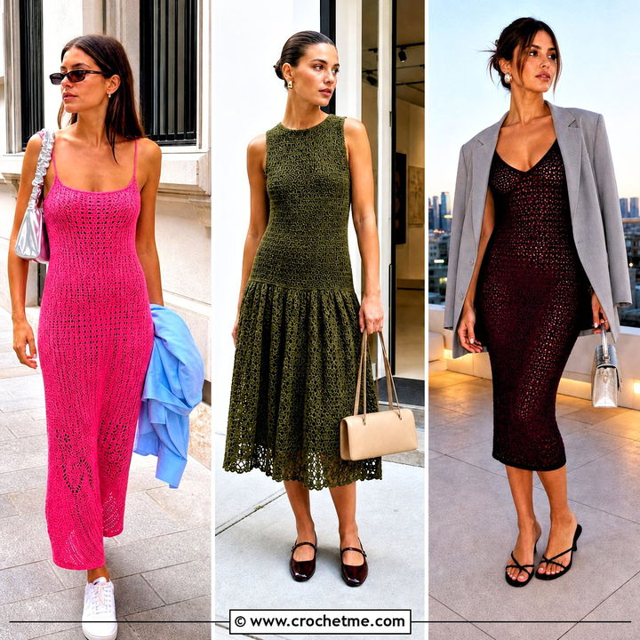 35 Crochet Sun Dress Outfit Ideas for Dreamy Beach Style