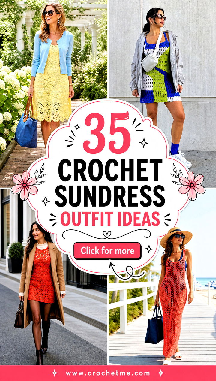 35 crochet sundress outfit ideas - 35 crochet sundress outfit ideas