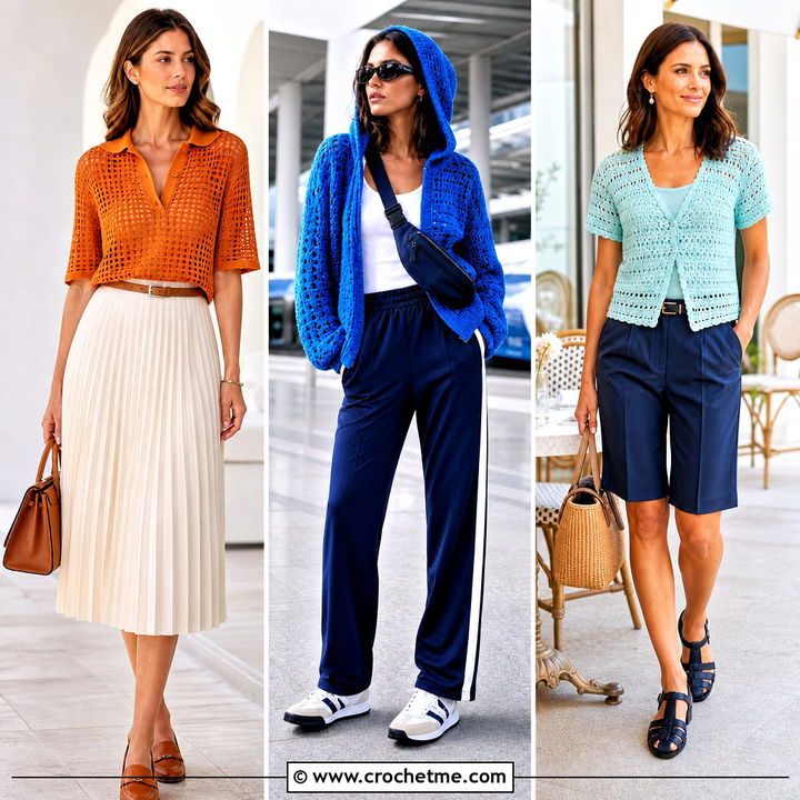 35 Crochet Sweaters Outfit Ideas for Cozy Fall Layering
