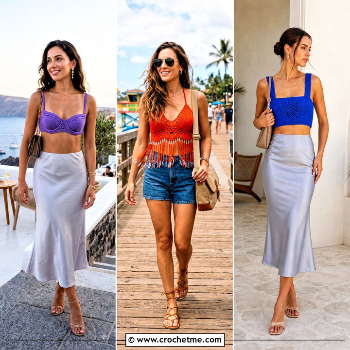 35 Crochet Swim Top Outfit Ideas for Effortless Beach Style