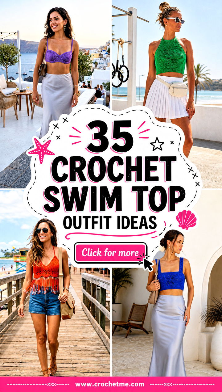 35 crochet swim top outfit ideas - 35 crochet swim top outfit ideas
