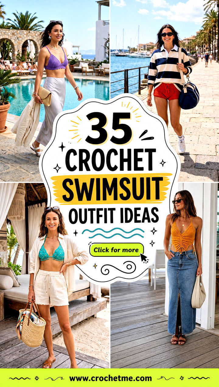 35 crochet swimsuit outfit ideas - 35 crochet swimsuit outfit ideas