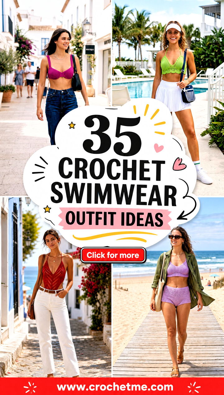 35 crochet swimwear outfit ideas - 35 crochet swimwear outfit ideas