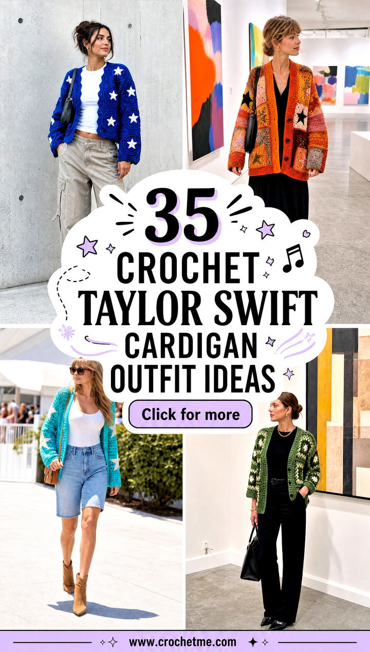 35 crochet taylor swift cardigan outfit ideas - 35 crochet taylor swift cardigan outfit ideas