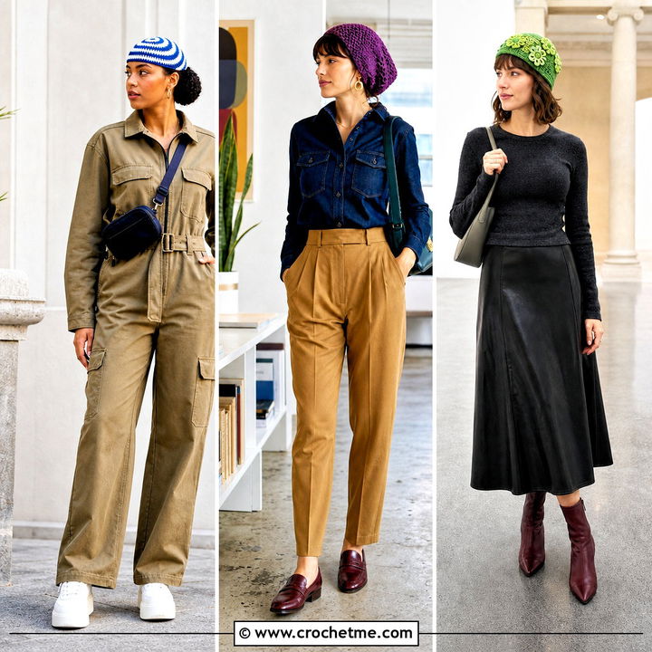35 Crochet Tiny Hat Outfit Ideas for Playful Festival Looks