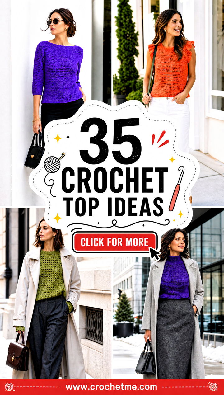 35 crochet top ideas - 35 crochet top ideas