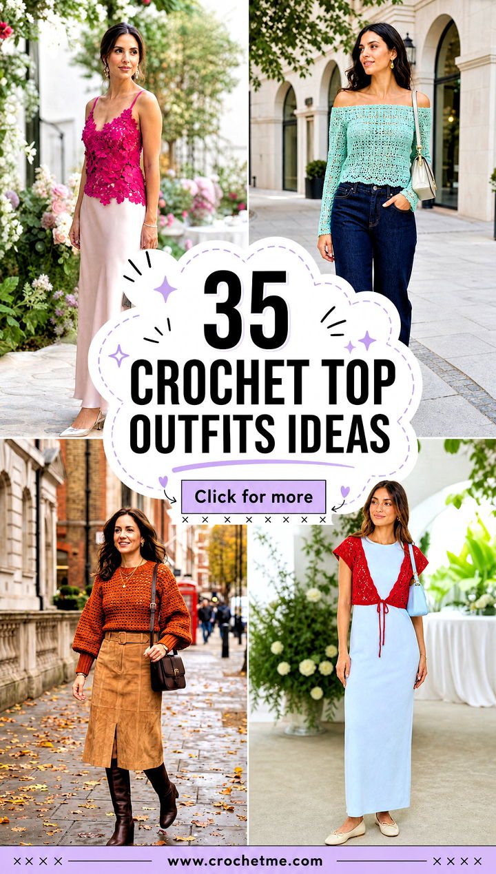 35 crochet top outfits ideas - 35 crochet top outfits ideas