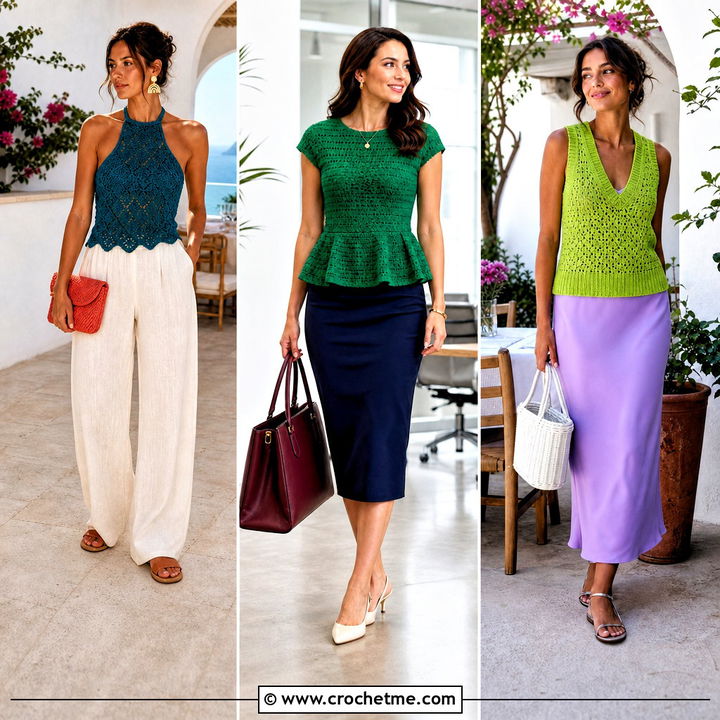 35 Crochet Tops for Summer Outfit Ideas for Breezy Days