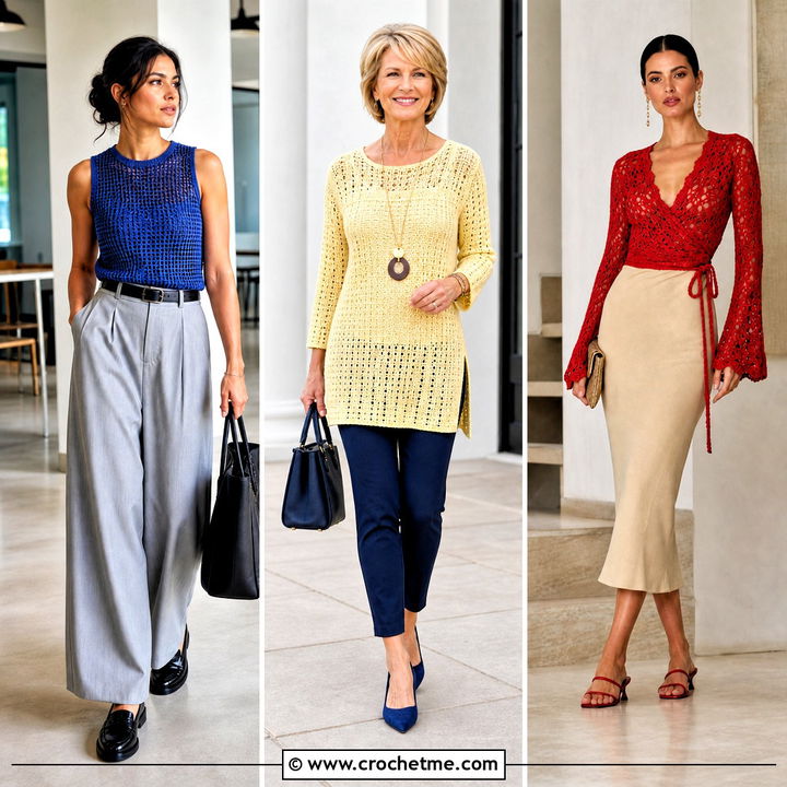 35 Crochet Tops Ideas for Fresh Summer Outfits and Styling