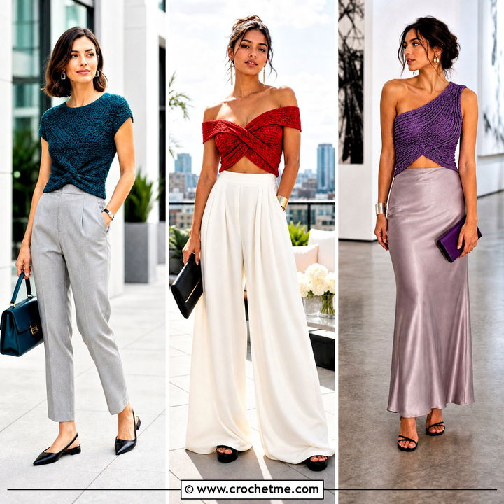 35 Crochet Twist Top Outfit Ideas for Effortless Layering