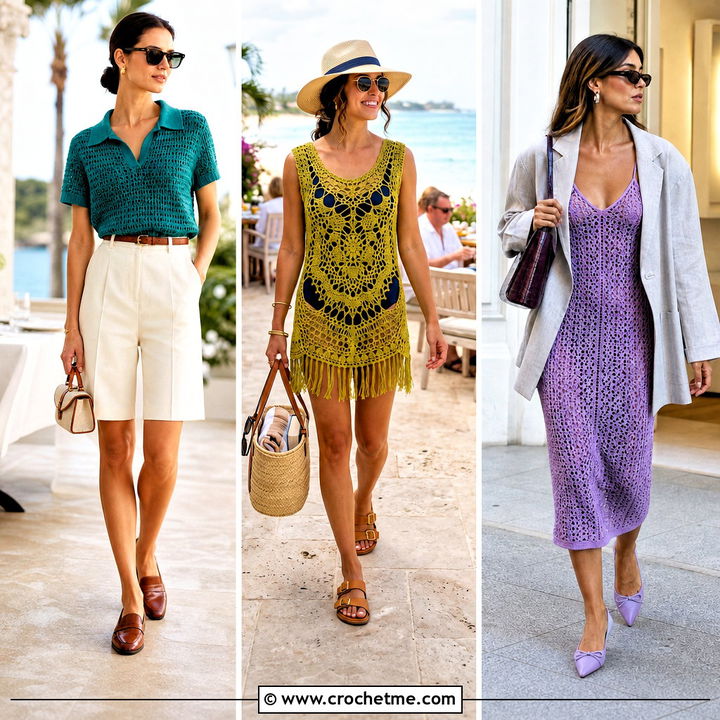 35 Crochet Vacation Outfit Ideas for Breezy Summer Style