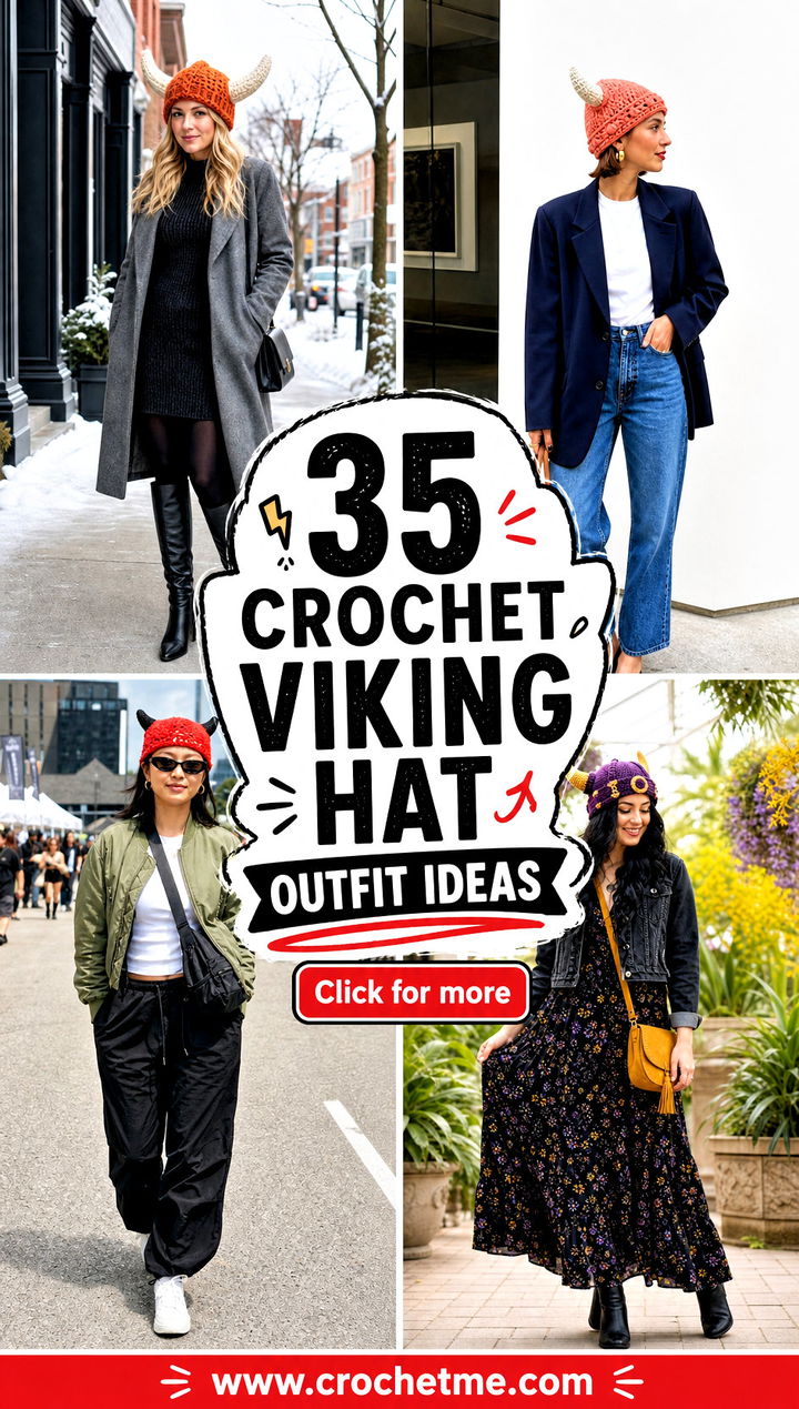 35 crochet viking hat outfit ideas - 35 crochet viking hat outfit ideas