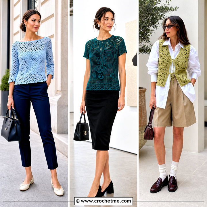 35 Crochet Vintage Top Outfit Ideas for Retro-Inspired Looks