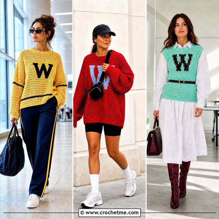 35 Crochet Weasley Sweater Outfit Ideas for Harry Potter Fans