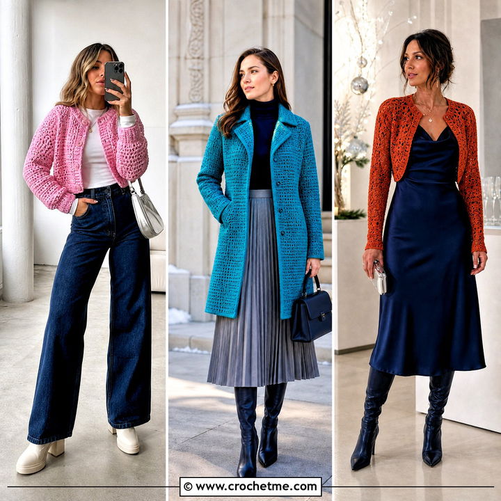 35 Crochet Winter Clothes and Outfit Ideas for Cozy Days