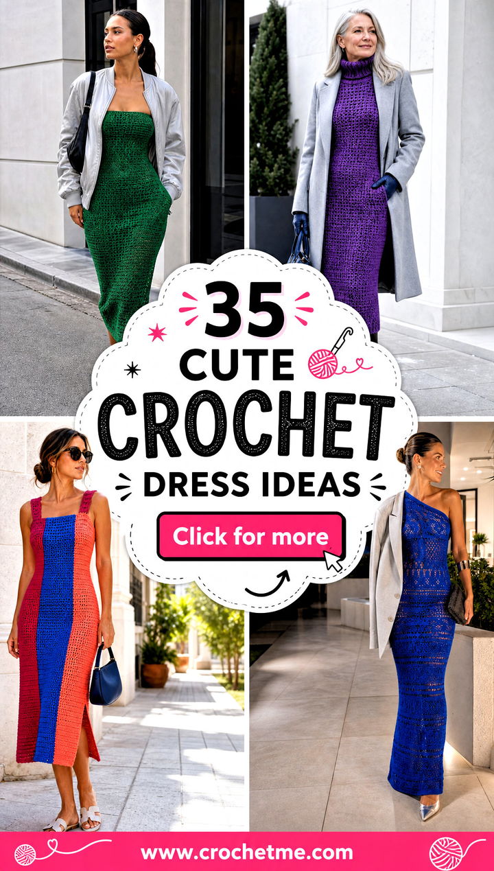 35 cute crochet dress ideas - 35 cute crochet dress ideas