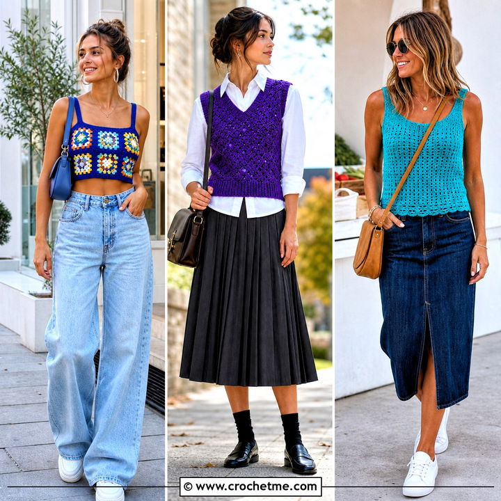 35 Cute Crochet Tops Ideas for Breezy Handmade Summer Style