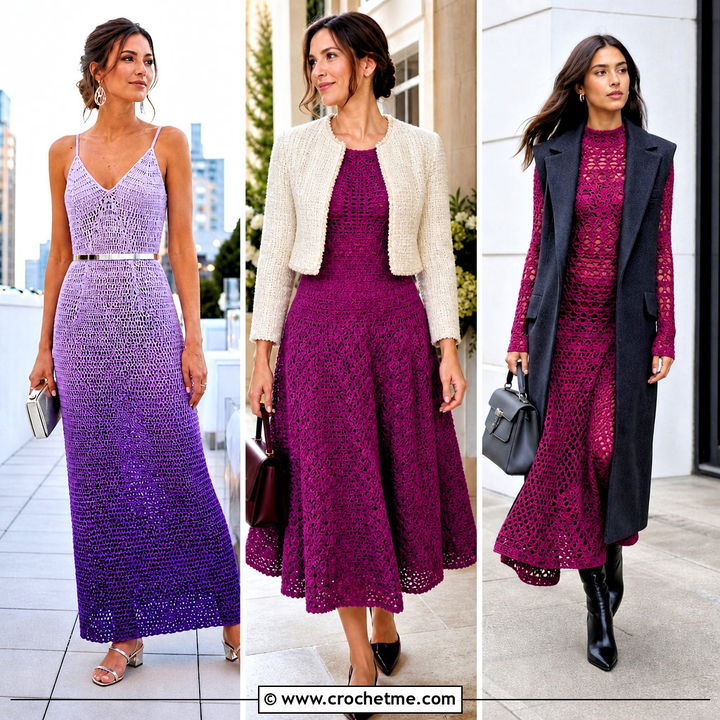 35 DIY Crochet Dress Outfit Ideas for a Romantic Handmade Look