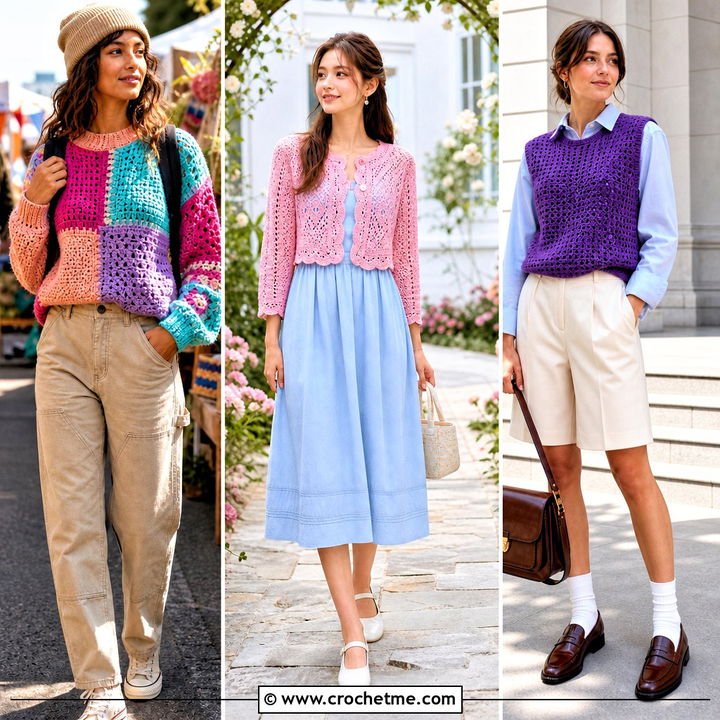 35 DIY Crochet Sweater Outfit Ideas for Cozy Custom Style