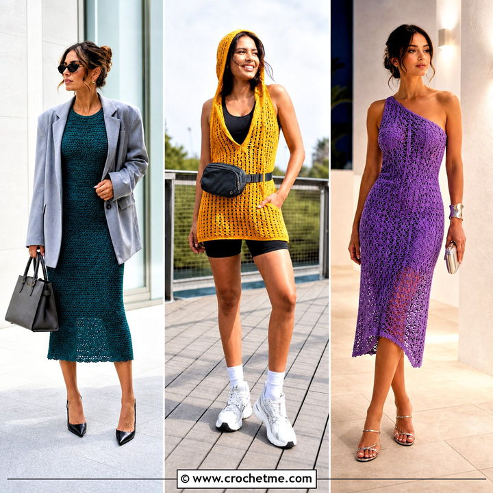 35 Easy Crochet Dress Outfit Ideas for Charming Handmade Style