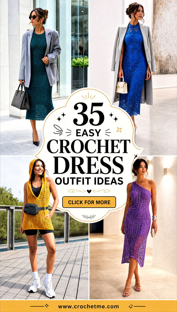 35 easy crochet dress outfit ideas - 35 easy crochet dress outfit ideas