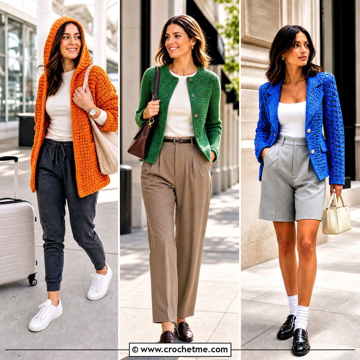 35 Easy Crochet Jacket Outfit Ideas for Stylish Layered Looks