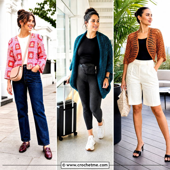 35 Easy Crochet Shrug Outfit Ideas for Chic Layered Looks