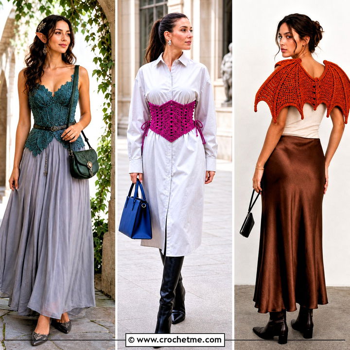 35 Fantasy Crochet Clothes and Outfit Ideas: Magical Style