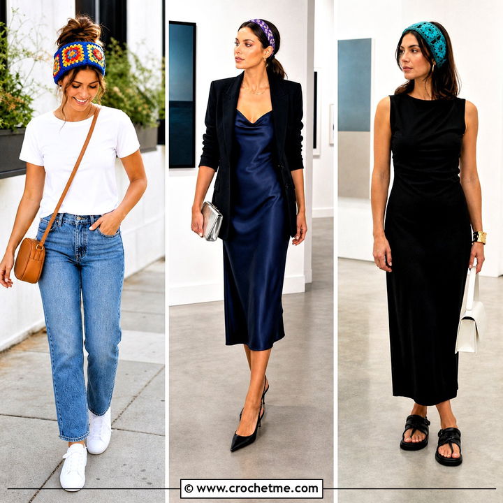 35 Granny Square Headband Outfit Ideas to Try Right Now
