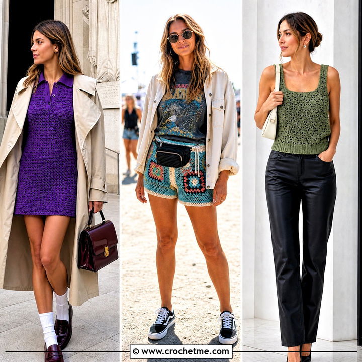35 Mini Crochet Clothes and Outfit Ideas for Playful Style