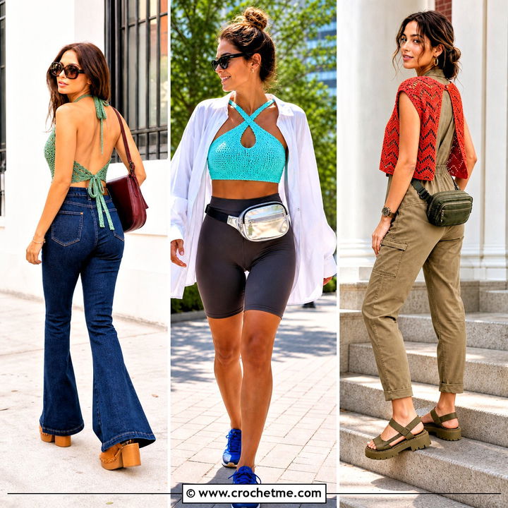 35 Open Back Crochet Top Outfit Ideas for Breezy Summer Looks