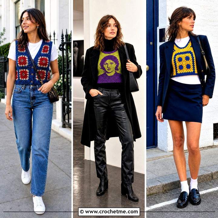 35 Paul McCartney Crochet Vest Outfit Ideas for Retro Style