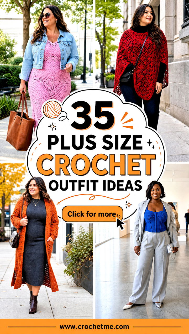 35 plus size crochet outfit ideas - 35 plus size crochet outfit ideas