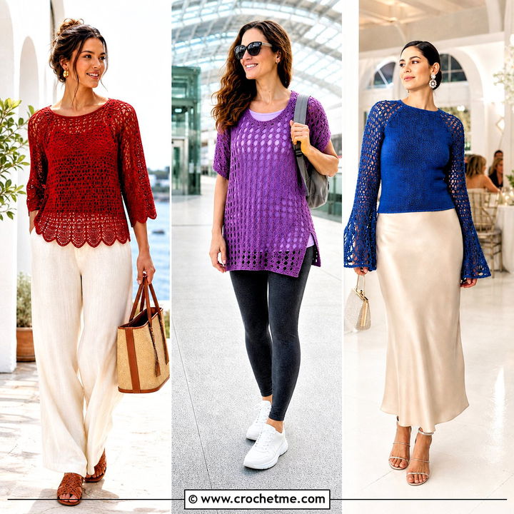 35 Raglan Crochet Top Outfit Ideas for Effortless Everyday Style