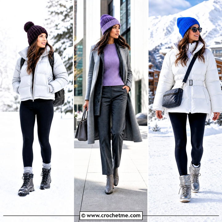35 Ribbed Crochet Hat Outfit Ideas for Chic, Cozy Cold Days