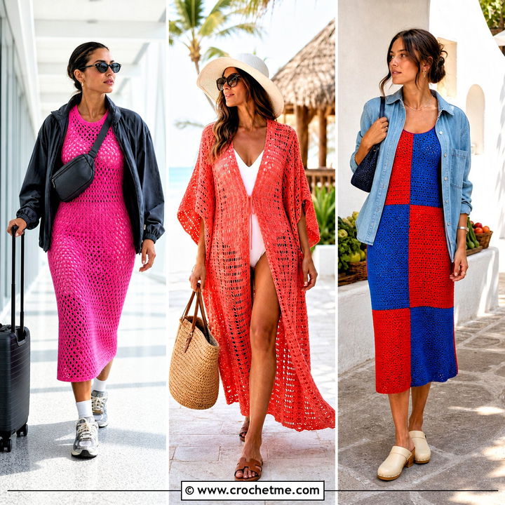 35 Simple Crochet Dress Outfit Ideas for Breezy Summer Style