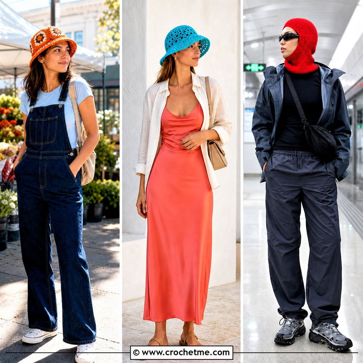 35 Simple Crochet Hat Outfit Ideas for Easy Everyday Style