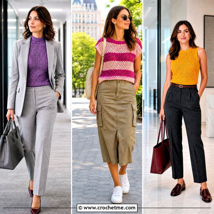35 Styling Crochet Tops Outfit Ideas for Effortless Summer Looks