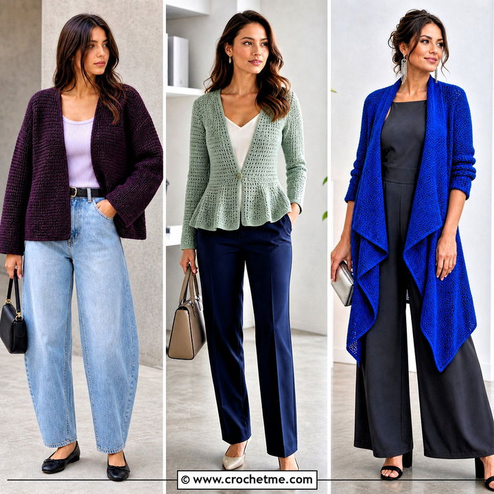 35 Tunisian Crochet Cardigan Outfit Ideas for Cozy Layering