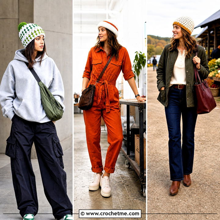 35 White Crochet Beanie Outfit Ideas for Cozy Winter Looks