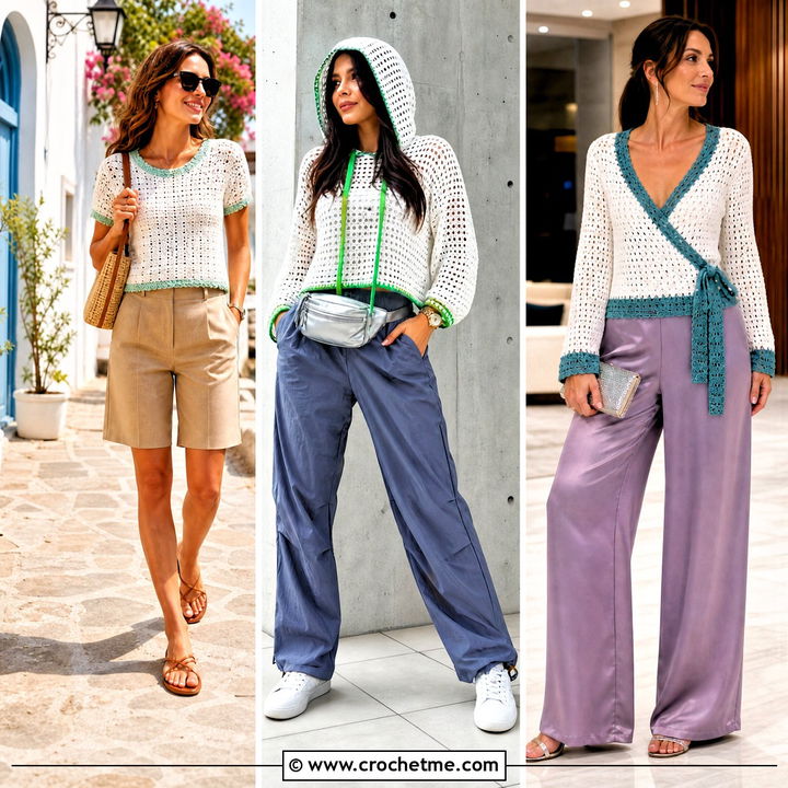 35 White Crochet Sweater Outfit Ideas for Cozy Winter Style