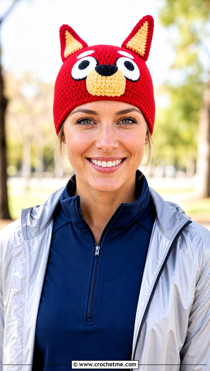 Bingo Crochet Helmet Hat With Cycling Outfit - 25 bingo crochet hat outfit ideas