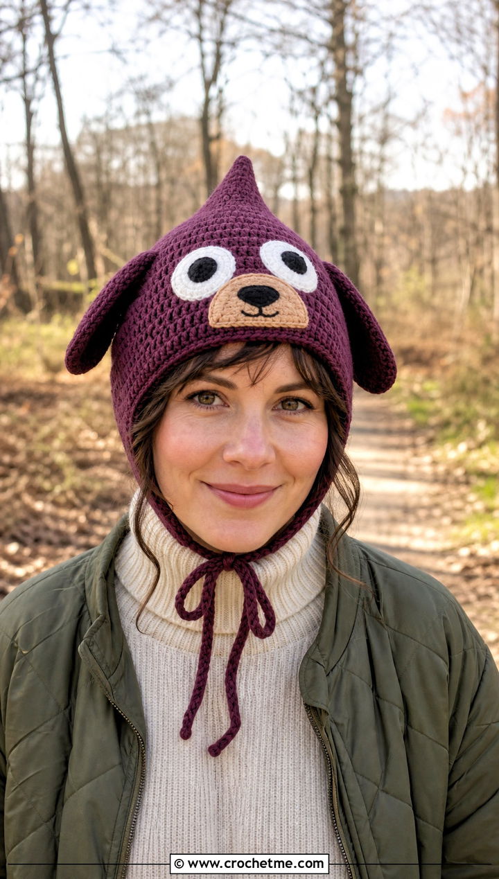 Bingo Crochet Pixie Hat With Corduroy Outfit - 25 bingo crochet hat outfit ideas