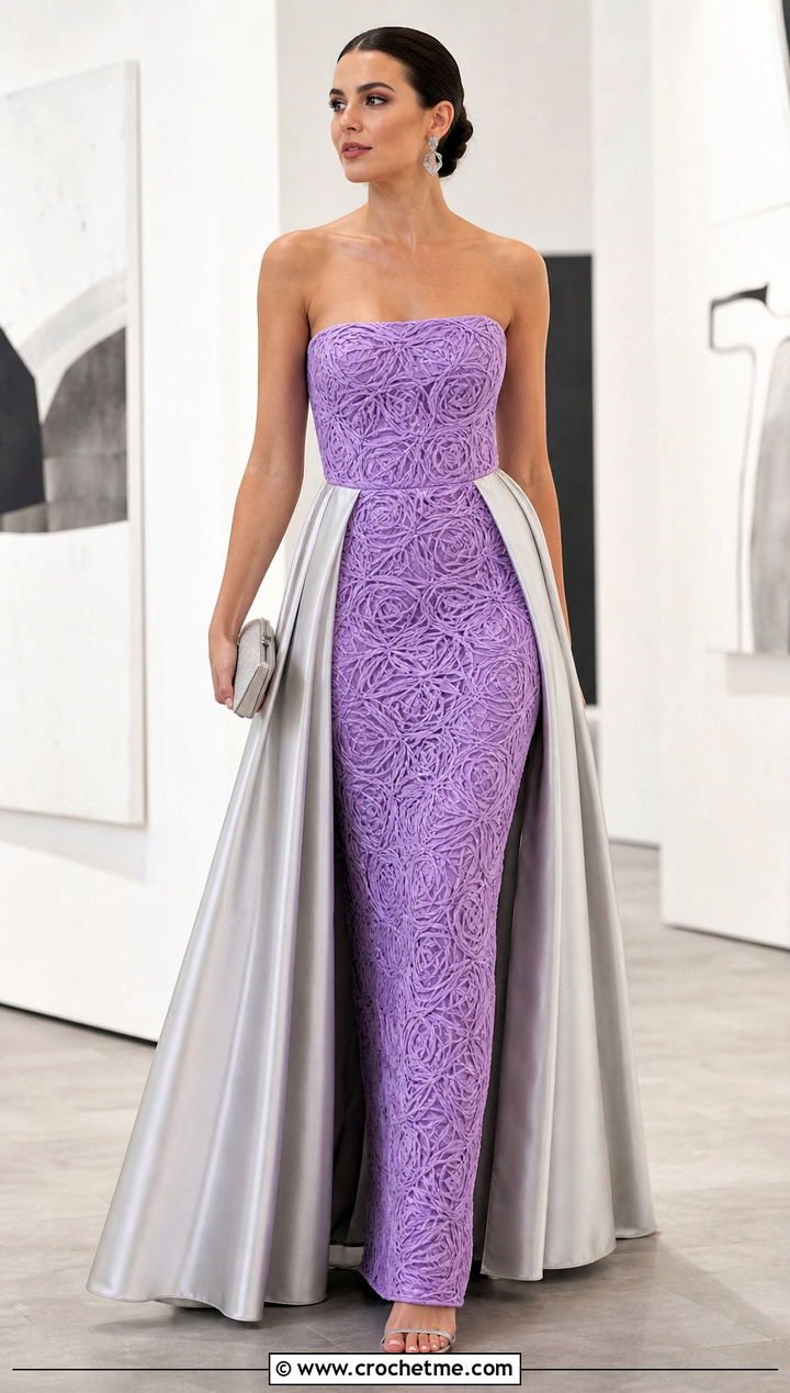 Clones Knot Column Wedding Dress - 20 irish lace crochet wedding dress outfit ideas